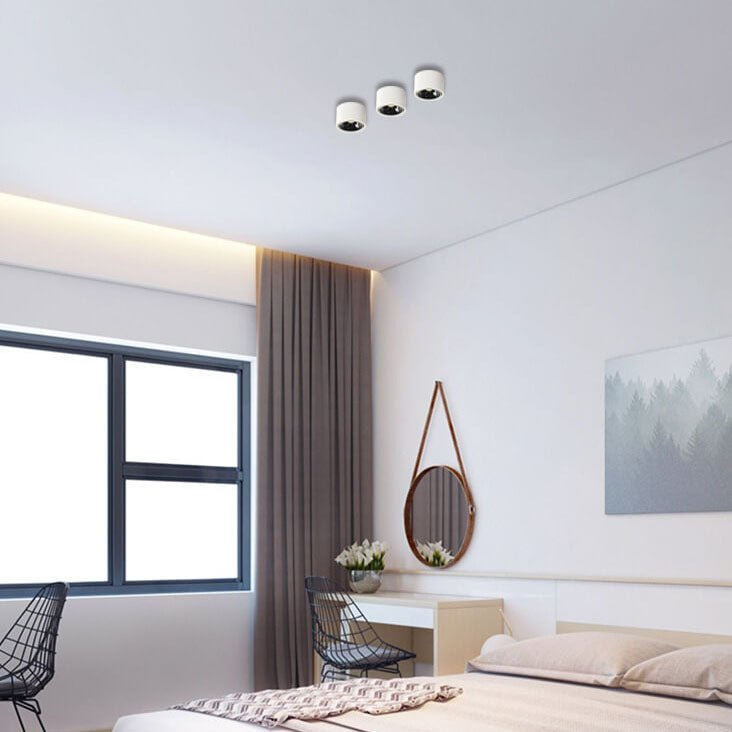 Adjustable Recessed LED Ceiling Light – Round Spotlight