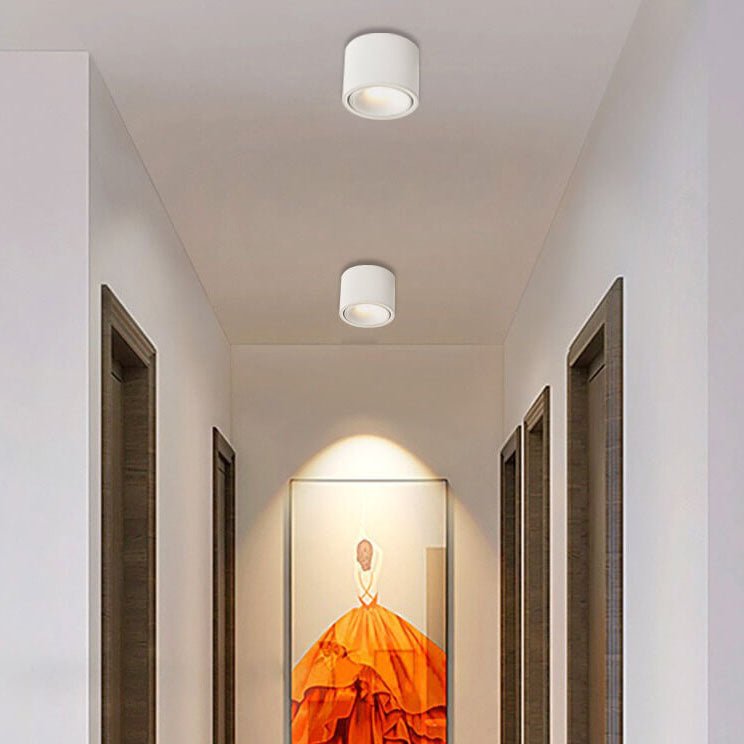 Adjustable Recessed LED Ceiling Light – Round Spotlight