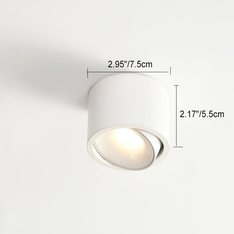 Adjustable Recessed LED Ceiling Light – Round Spotlight