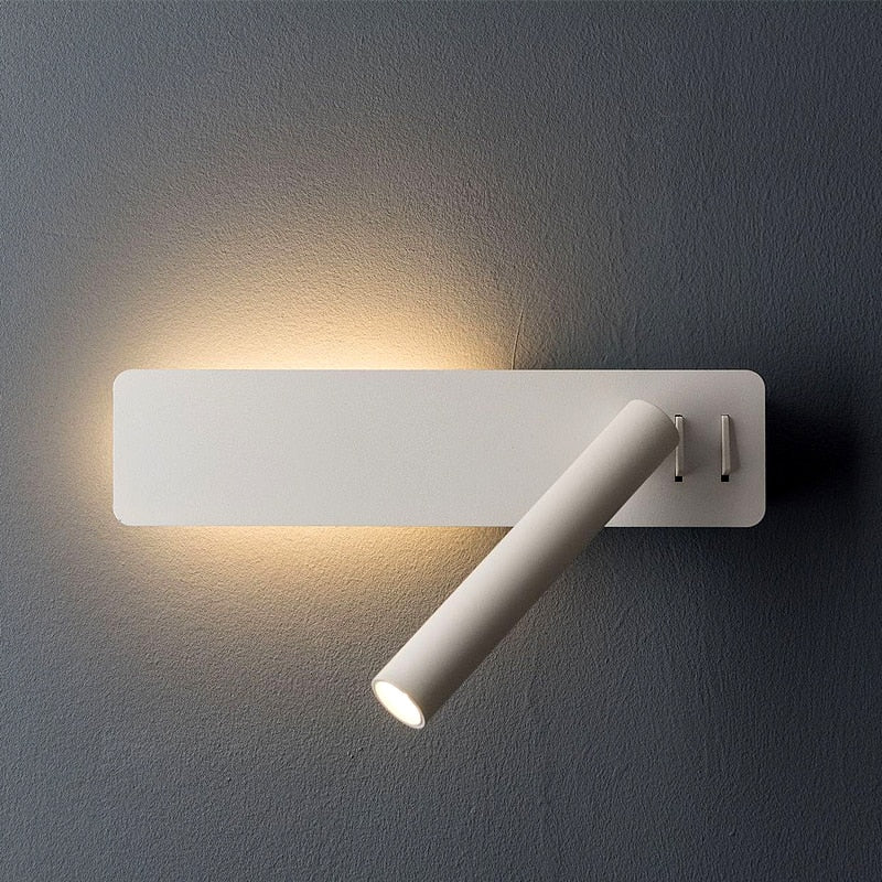 Adjustable LED Reading Wall Light – Bedside Sconce