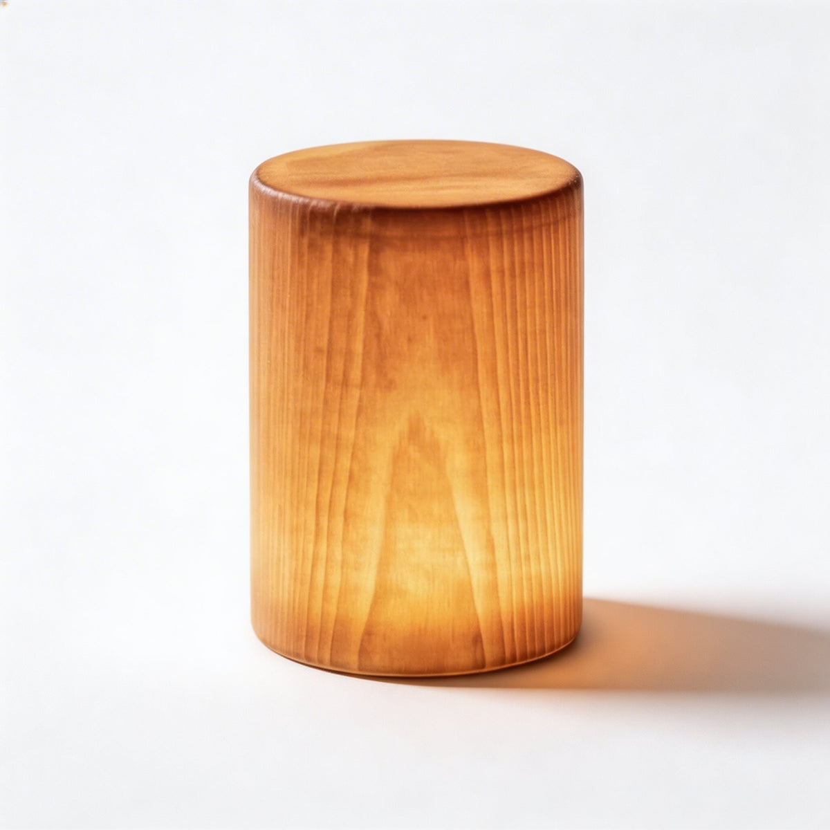 Rechargeable Wooden Cordless LED Table Lamp with Touch Control – image 3