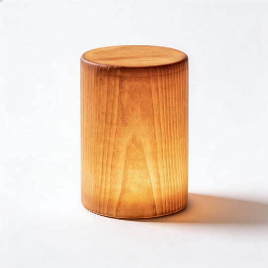 Rechargeable Wooden Cordless LED Table Lamp with Touch Control – image 3