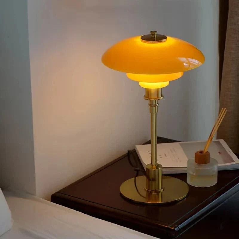 Dimmable Round Table Lamp