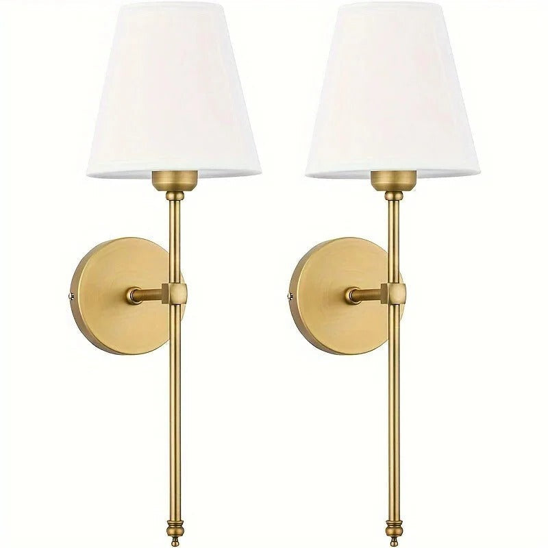 Rechargeable Wireless LED Wall Lights – Set of 2
