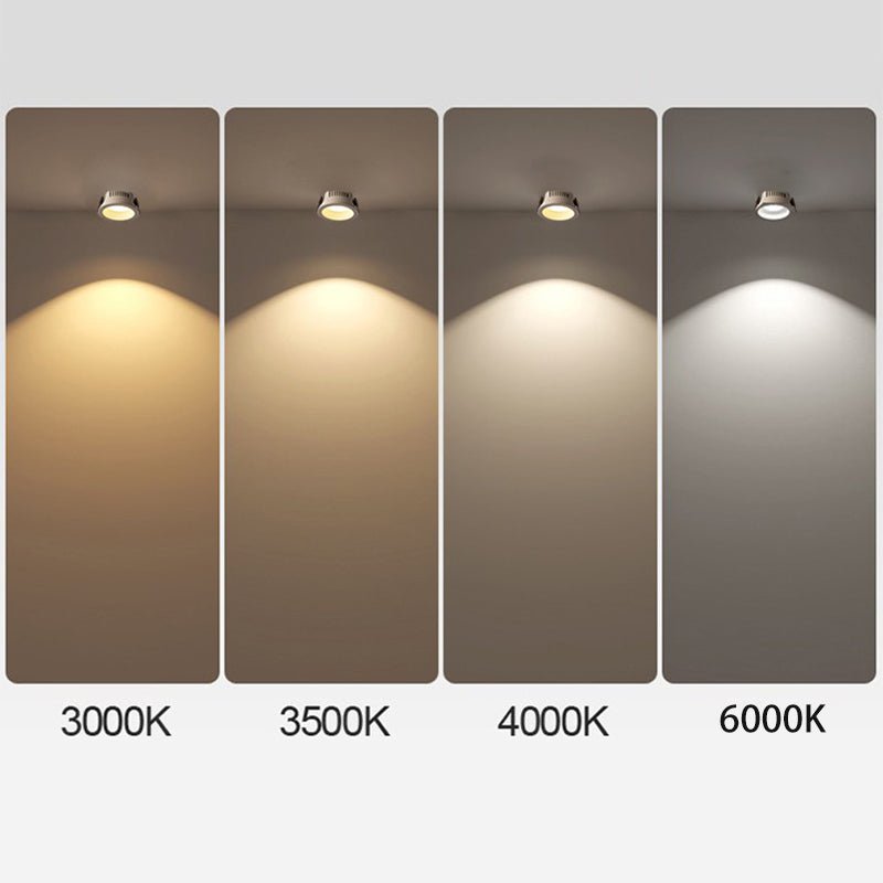 Adjustable Recessed LED Ceiling Light – Round Spotlight